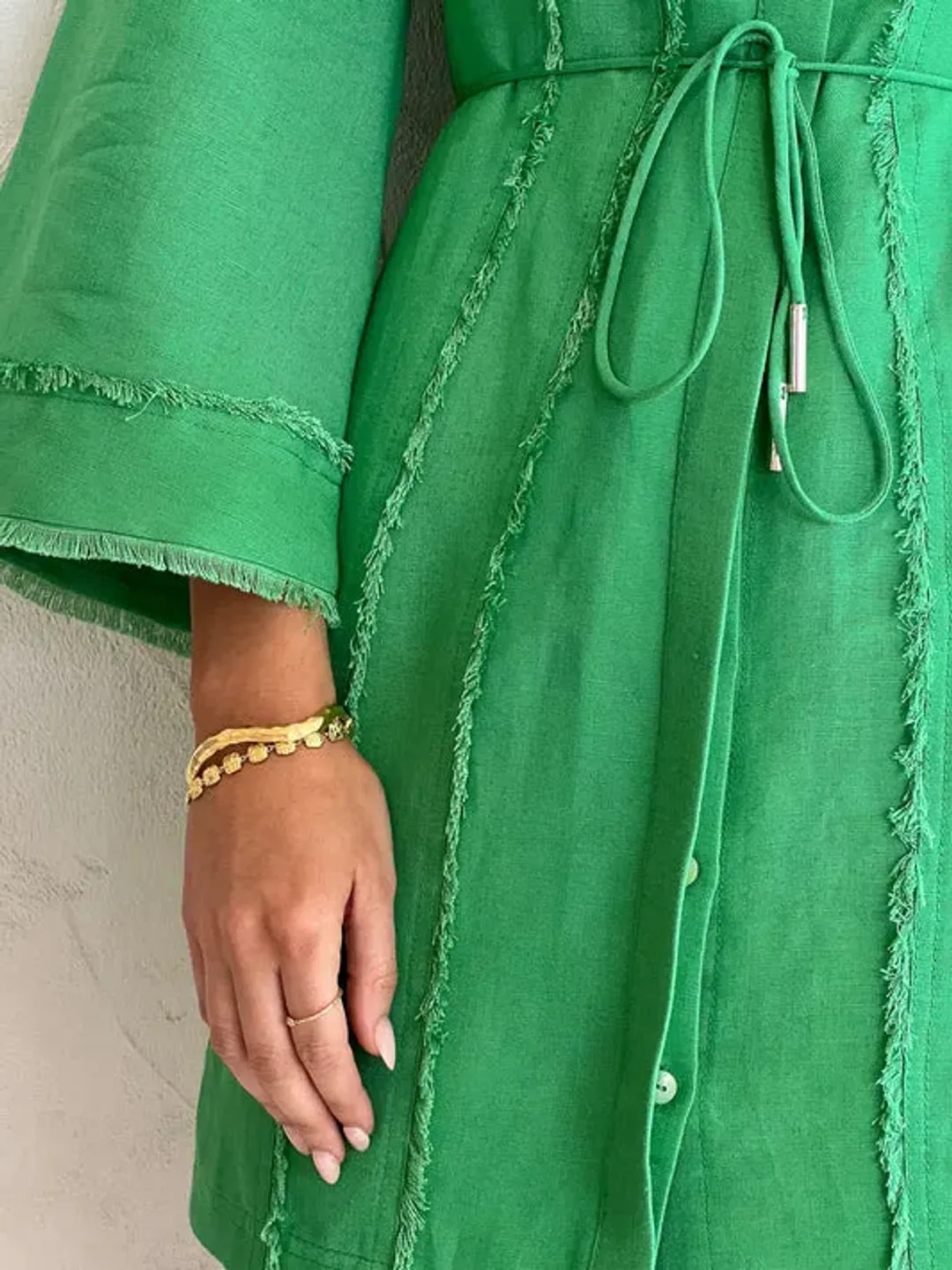 Significant Other Aleksandra Mini Dress in Sea Green Size 12  for rent on The Volte - main image