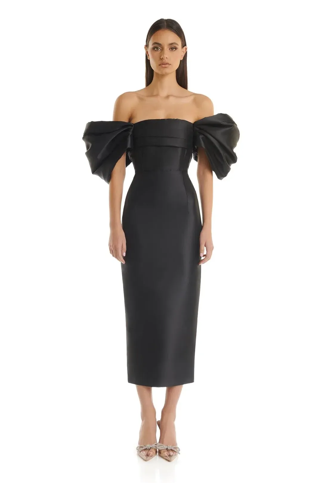 Eliya The Label Renee Dress Black Size M / AU 10 for rent on The Volte - main image