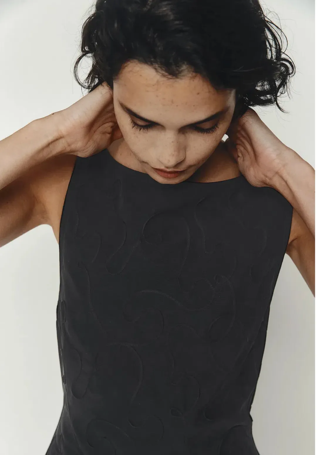 Marle Rose Dress Black Size AU 8 for rent on The Volte - main image