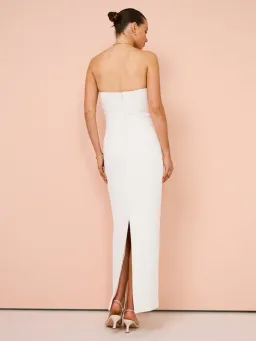 Manning Cartell Fast Forward Strapless Maxi Dress White Size 8 for rent on The Volte - image 4