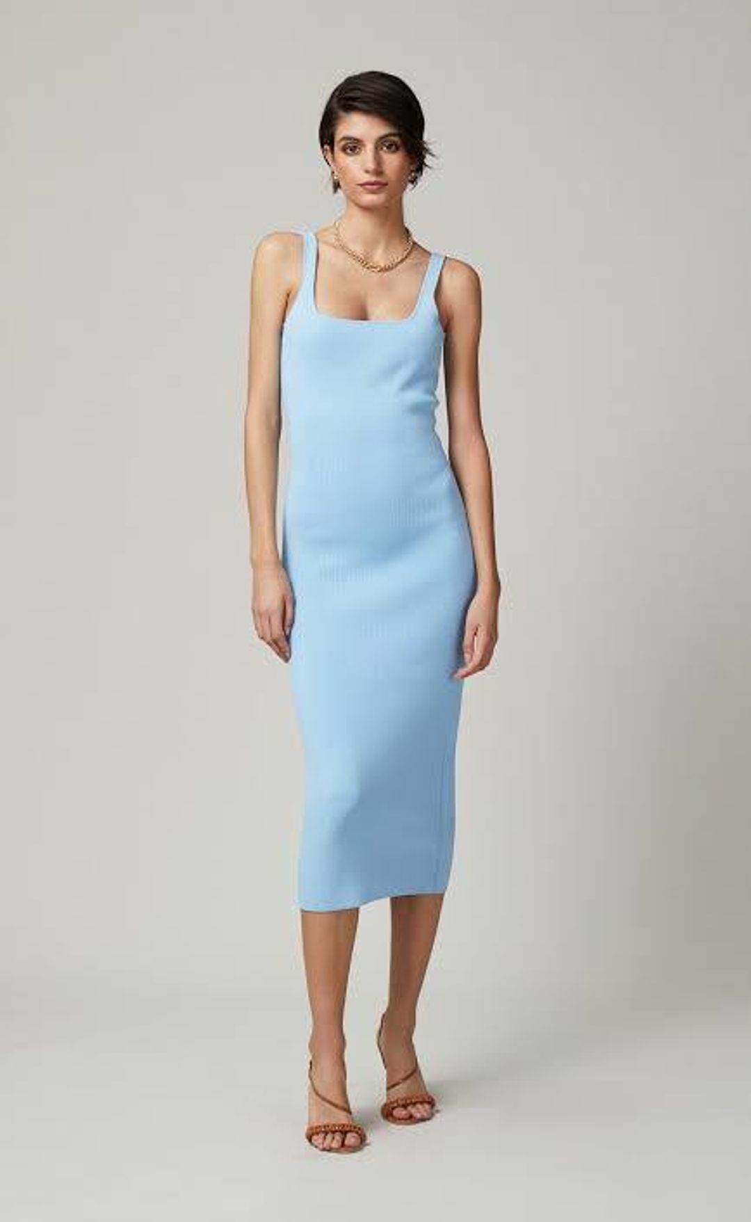 Bec & Bridge Emeline Knit Midi Dress Size 14 for rent on The Volte - main image