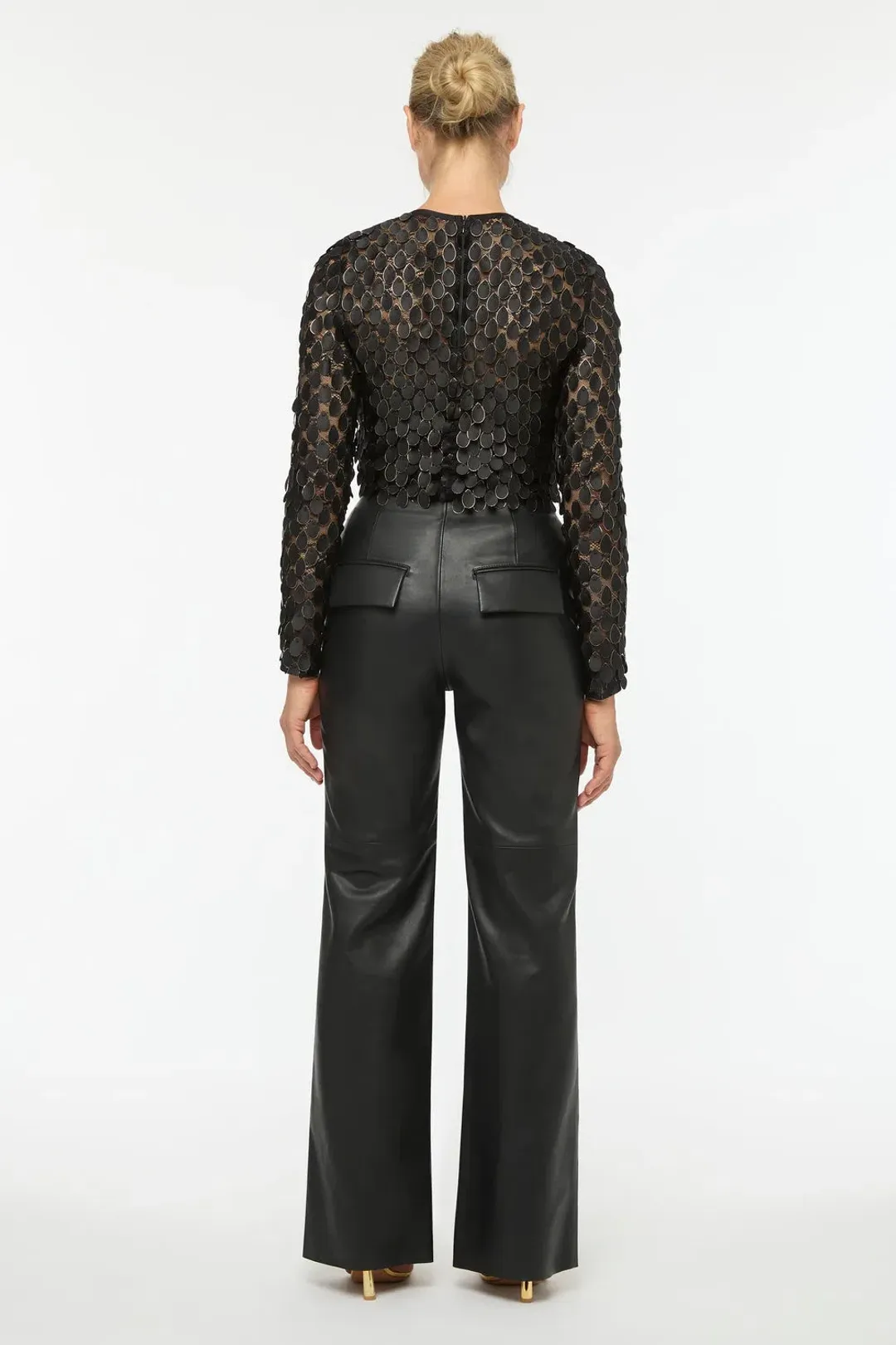 Manning Cartell Supreme Extreme L/S Top Black Size 8 for rent on The Volte - main image