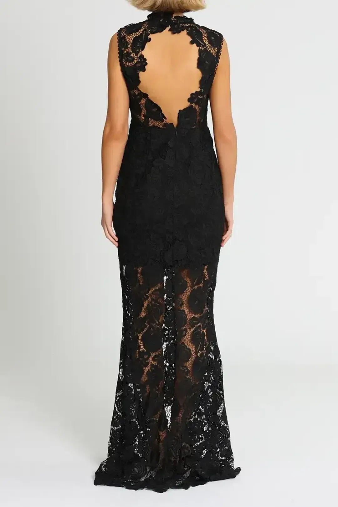 Grace and Hart Espresso Gown in Black Size 8 for rent on The Volte - main image