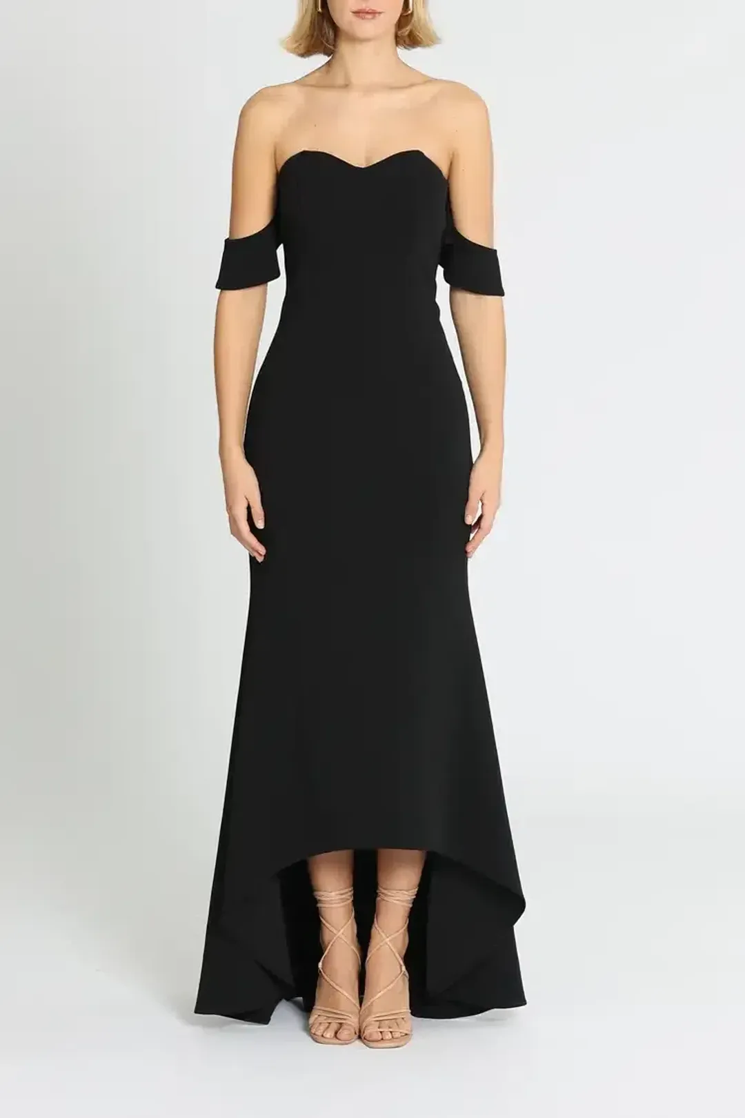 Grace and Hart Aviary Gown in Black Size 12 for rent on The Volte - main image