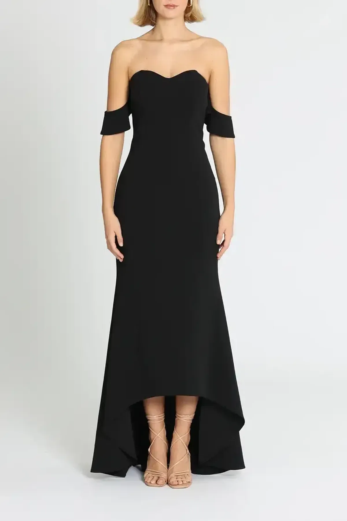 Grace and Hart Aviary Gown in Black Size 12 for rent on The Volte - main image