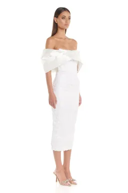Eliya the Label Tanya Dress White Size 8 for rent on The Volte - image 3