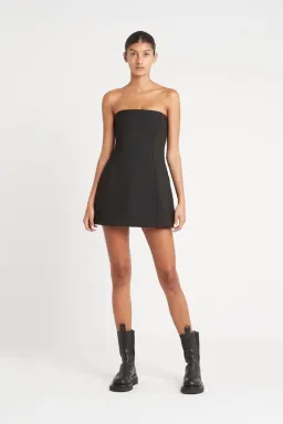 Sir the Label Maxe Strapless Mini Dress in Black Size Au 8  for rent on The Volte - image 2
