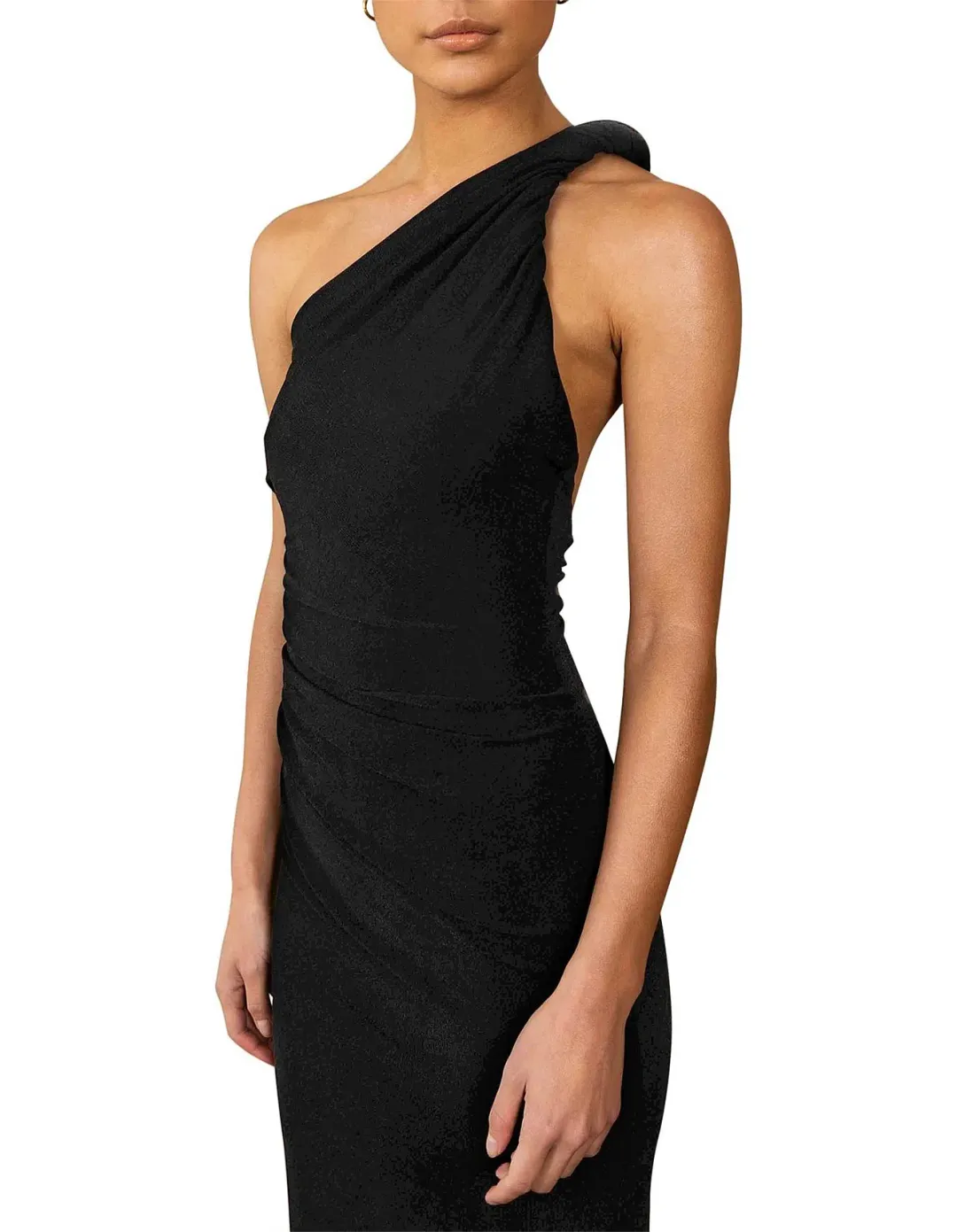 Misha Dune Dress Black Size 6 for rent on The Volte - main image