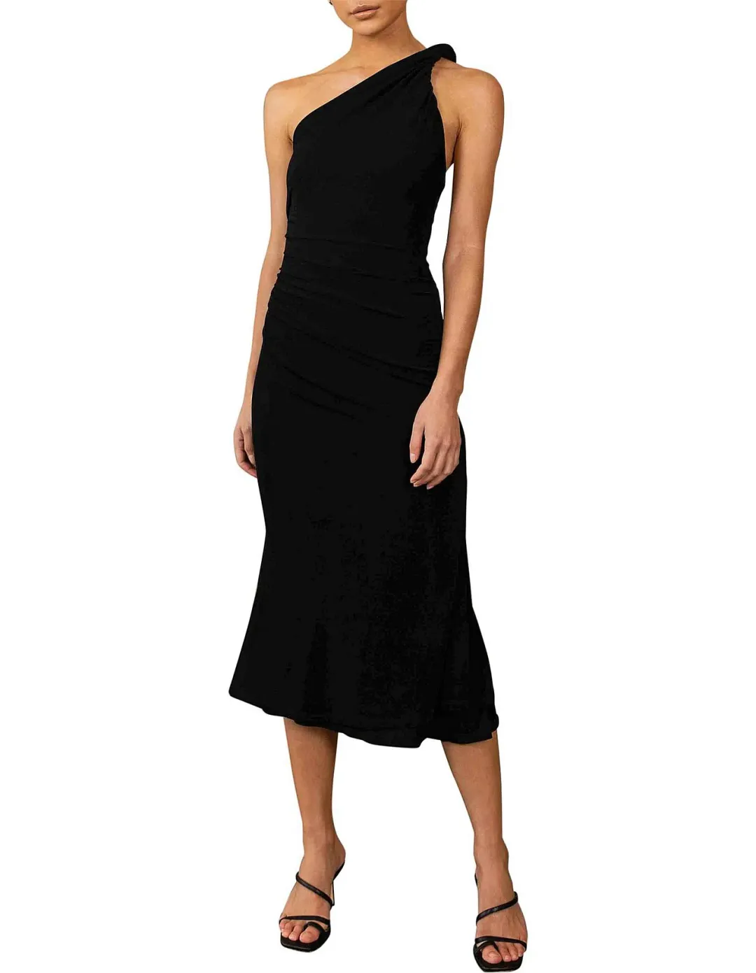 Misha Dune Dress Black Size 6 for rent on The Volte - main image