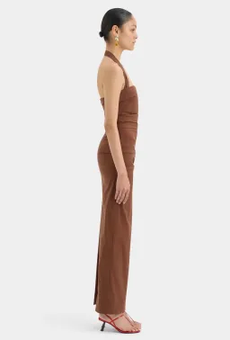 Sir the Label Nikki Gown Brown Size 1 / AU 8 for rent on The Volte - image 2