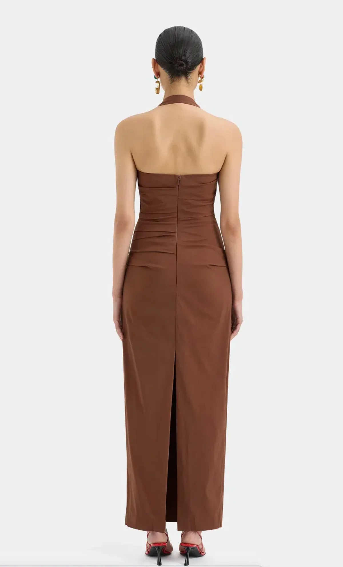 Sir the Label Nikki Gown Brown Size 1 / AU 8 - Image 3