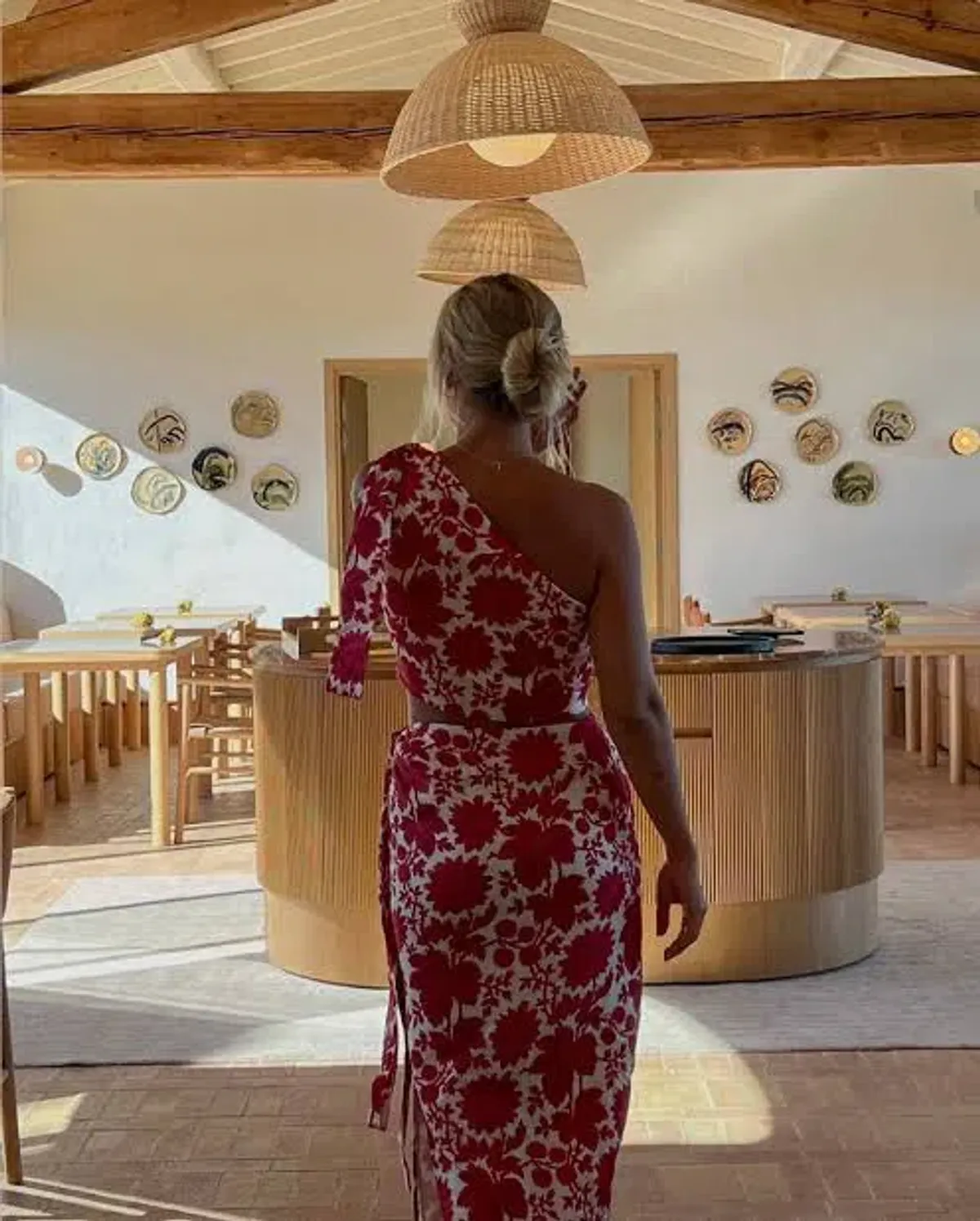 Sir the Label Cinta Tie Crop and Skirt Set Valentina Floral Print Size AU 8 - Image 5