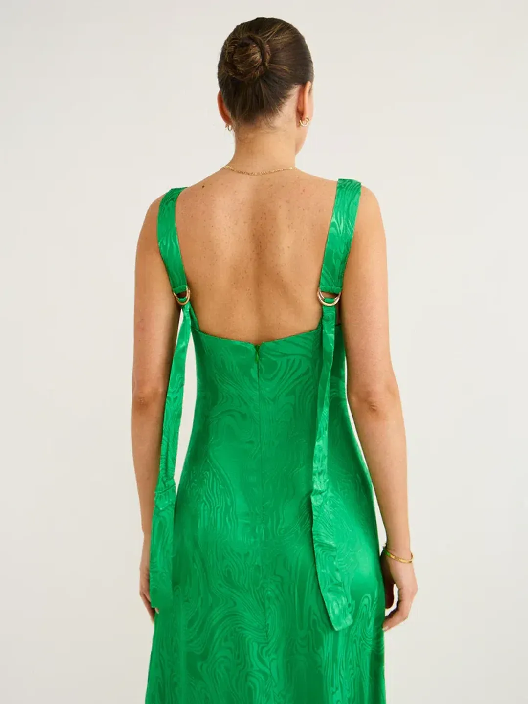 Roame Eiden Dress Emerald Marmo Size 1 / AU 8 for rent on The Volte - main image