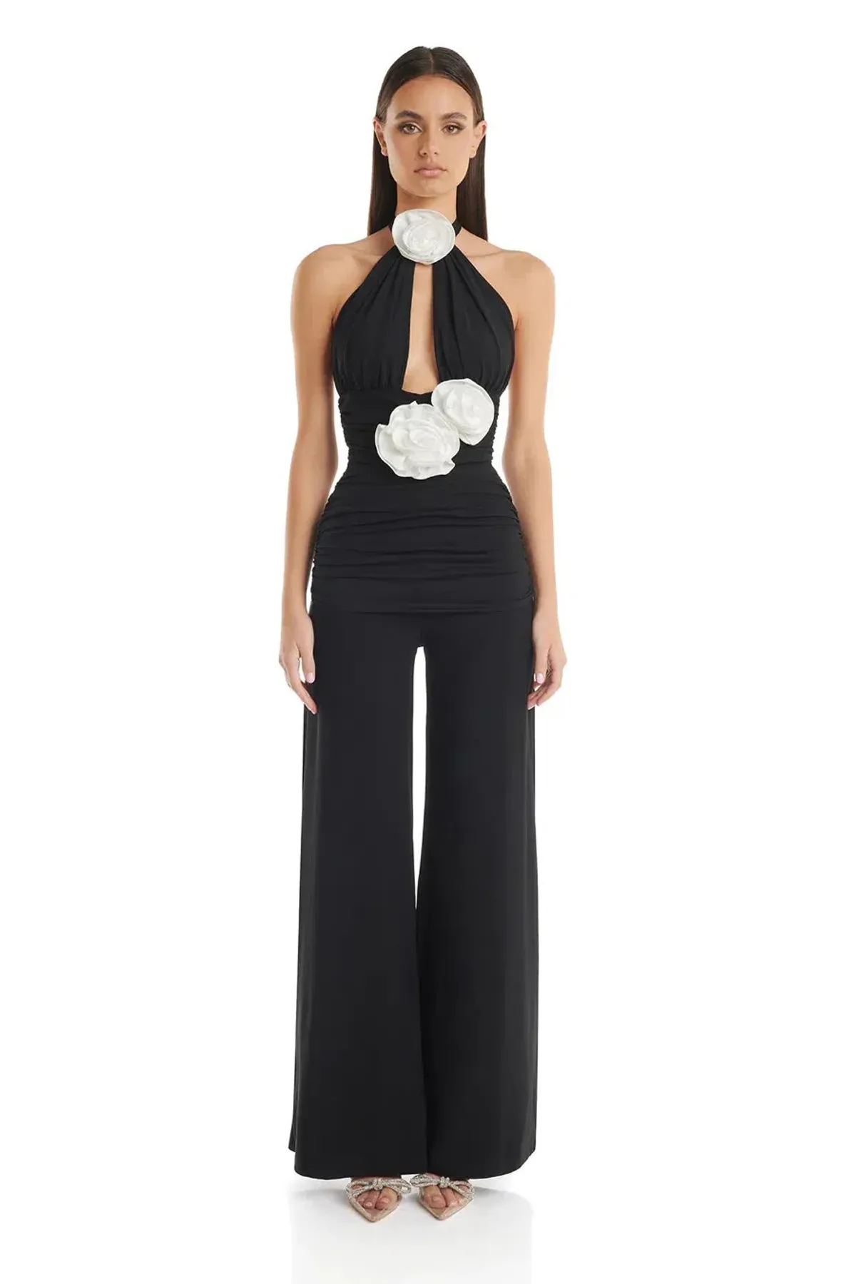 Eliya The Label Leontina Jumpsuit Black Size M / AU 10 - Image 1