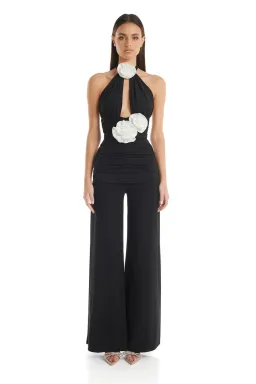 Eliya The Label Leontina Jumpsuit Black Size M / AU 10 for rent on The Volte - image 1