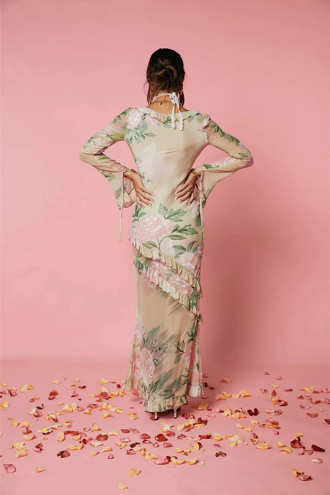 Isabelle Quinn Louisa Dress Floral Size AU 6 for rent on The Volte - main image