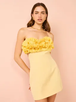 Tojha Lia Dress Lemon Size 6 for rent on The Volte - image 7