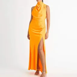 Sheike Venus Maxi Dress Orange Size 8 for rent on The Volte - image 1