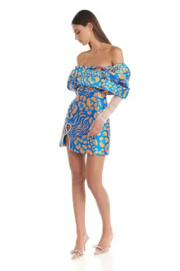 Eliya The Label Lola Mini Dress Print Size 6 for rent on The Volte - image 2