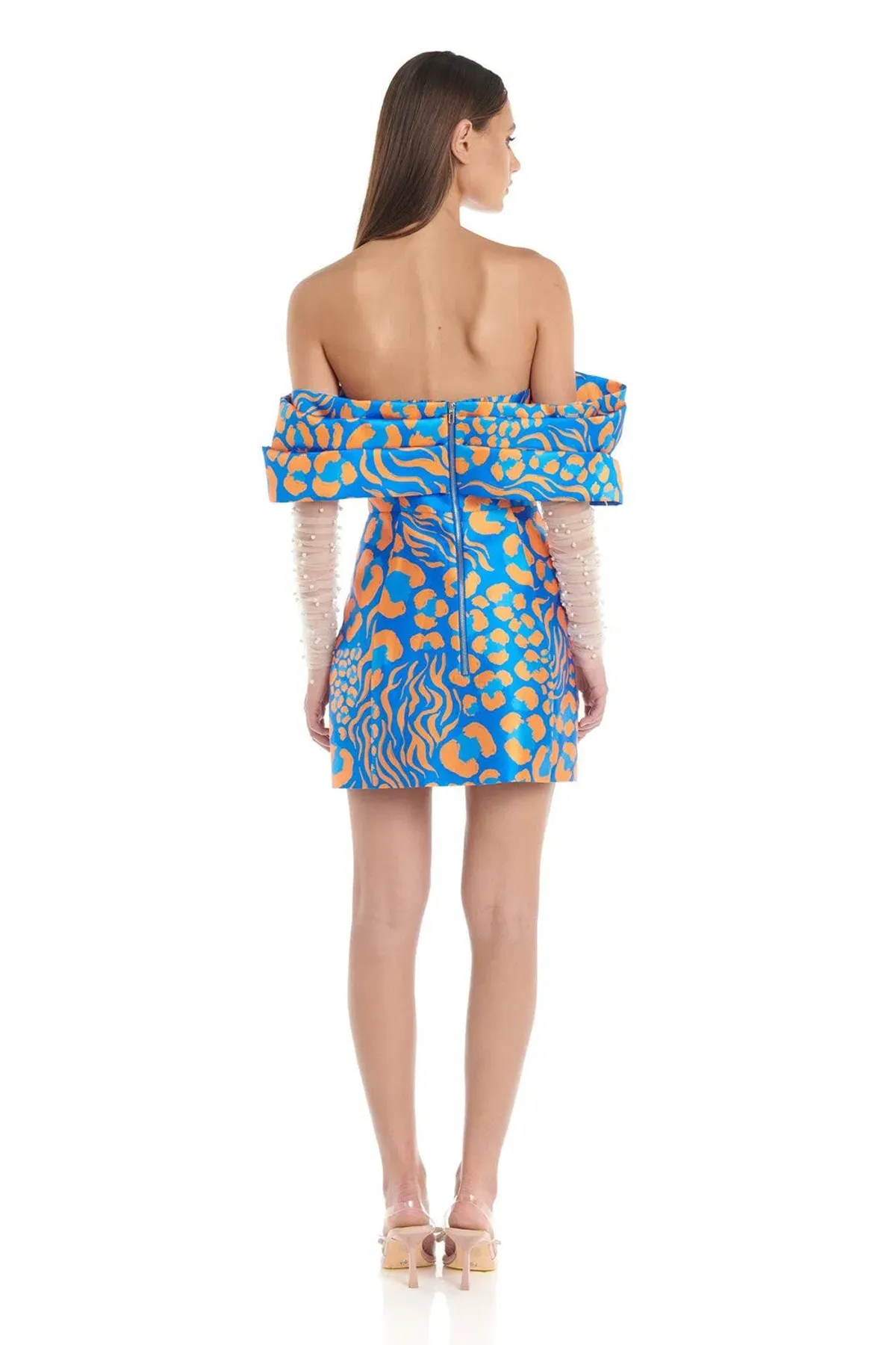 Eliya The Label Lola Mini Dress Print Size 6 - Image 3