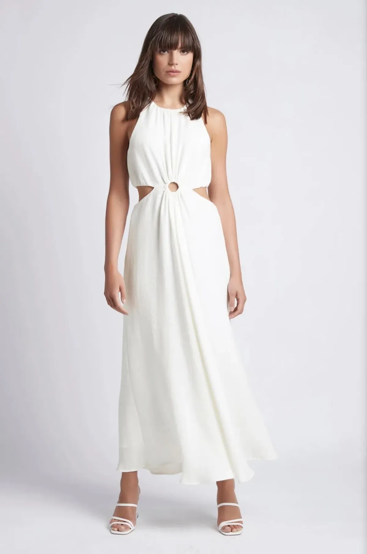 Sheike Gallery Dress White Size AU 16 - Image 9