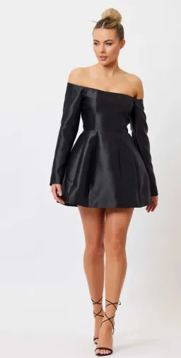 Bianca and Bridgett Michelle Mini Dress Black Size 6 for rent on The Volte - image 2