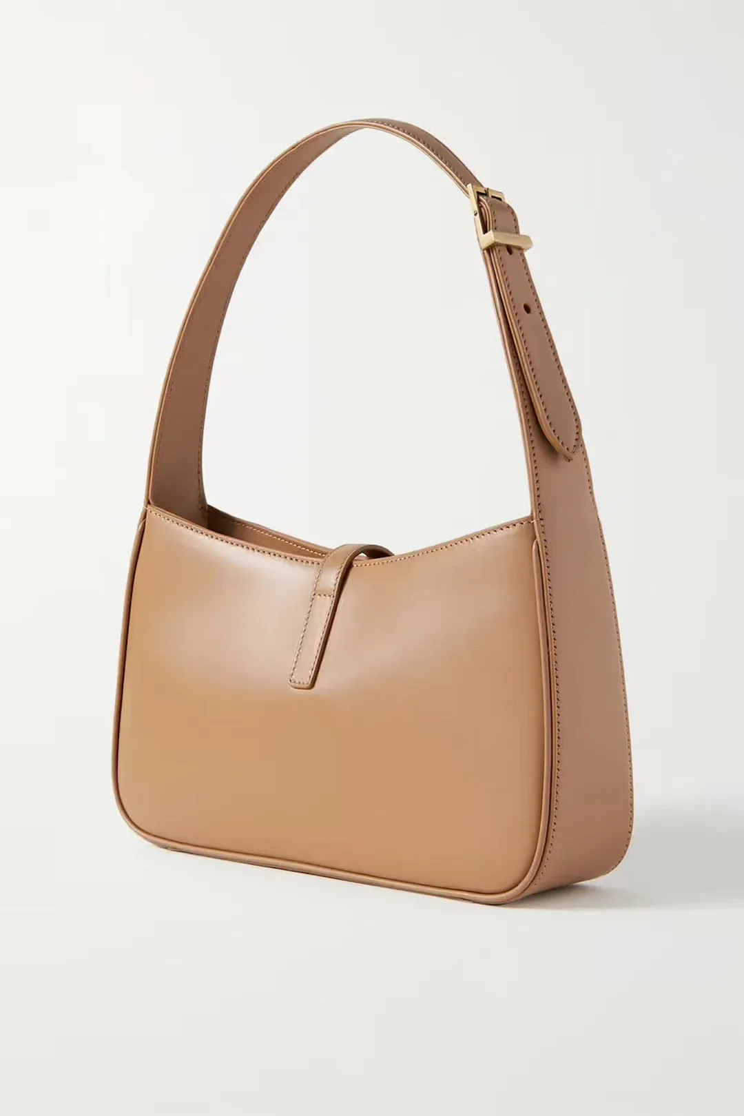 Saint Laurent Le 5 À 7 Leather Shoulder Bag Brown for rent on The Volte - main image