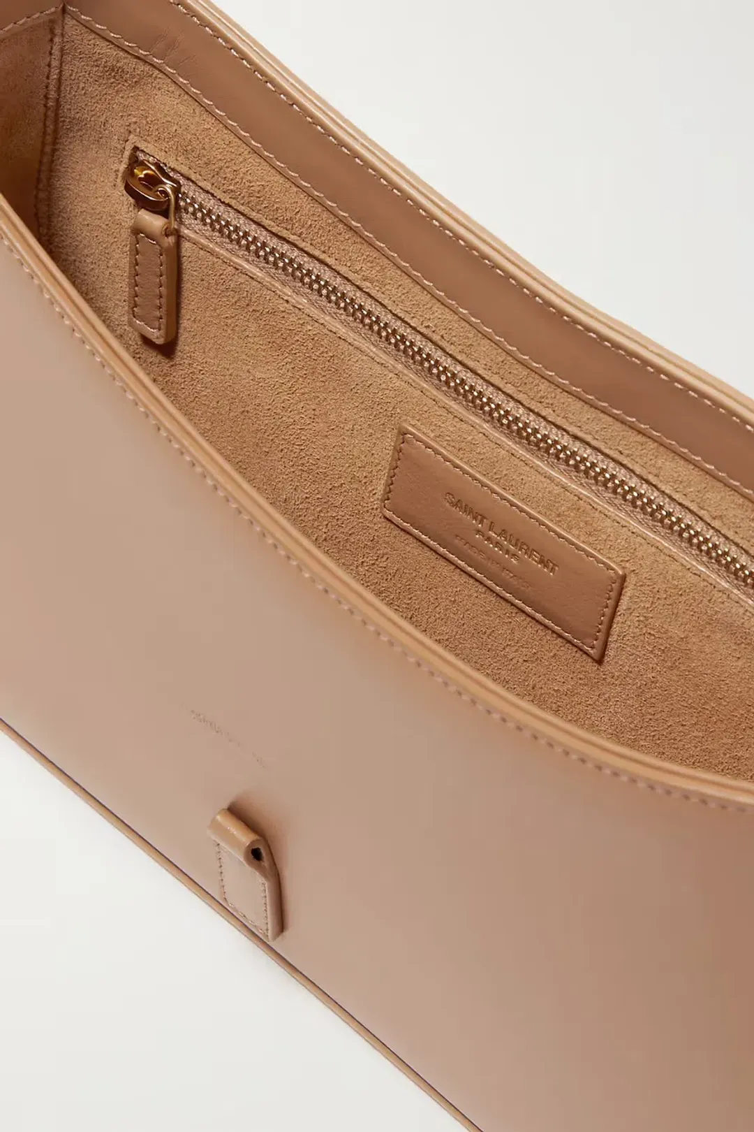 Saint Laurent Le 5 À 7 Leather Shoulder Bag Brown for rent on The Volte - main image