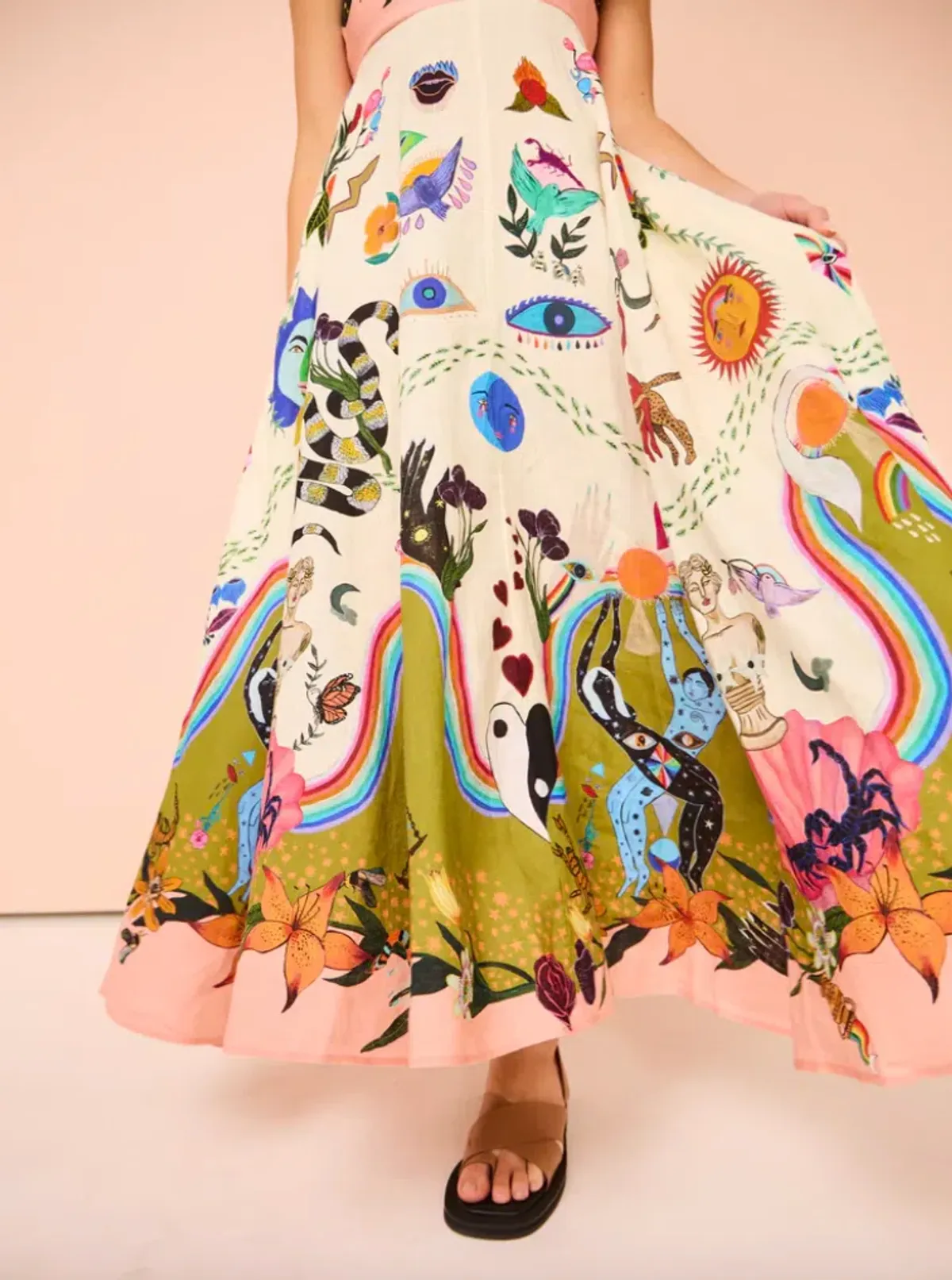 Alemais Evergreen Sundress Multi Size AU 8 - Image 7