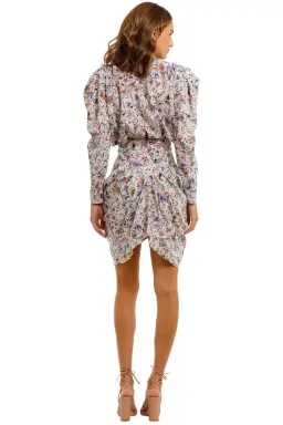 Isabel Marant Margaretia Short Dress Multi Size AU 10 for rent on The Volte - image 3