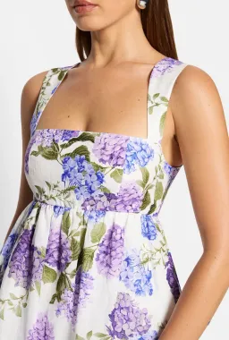 Sofia the Label Kaia Open Back Mini Dress Hydrangea Size AU 10 for rent on The Volte - image 5