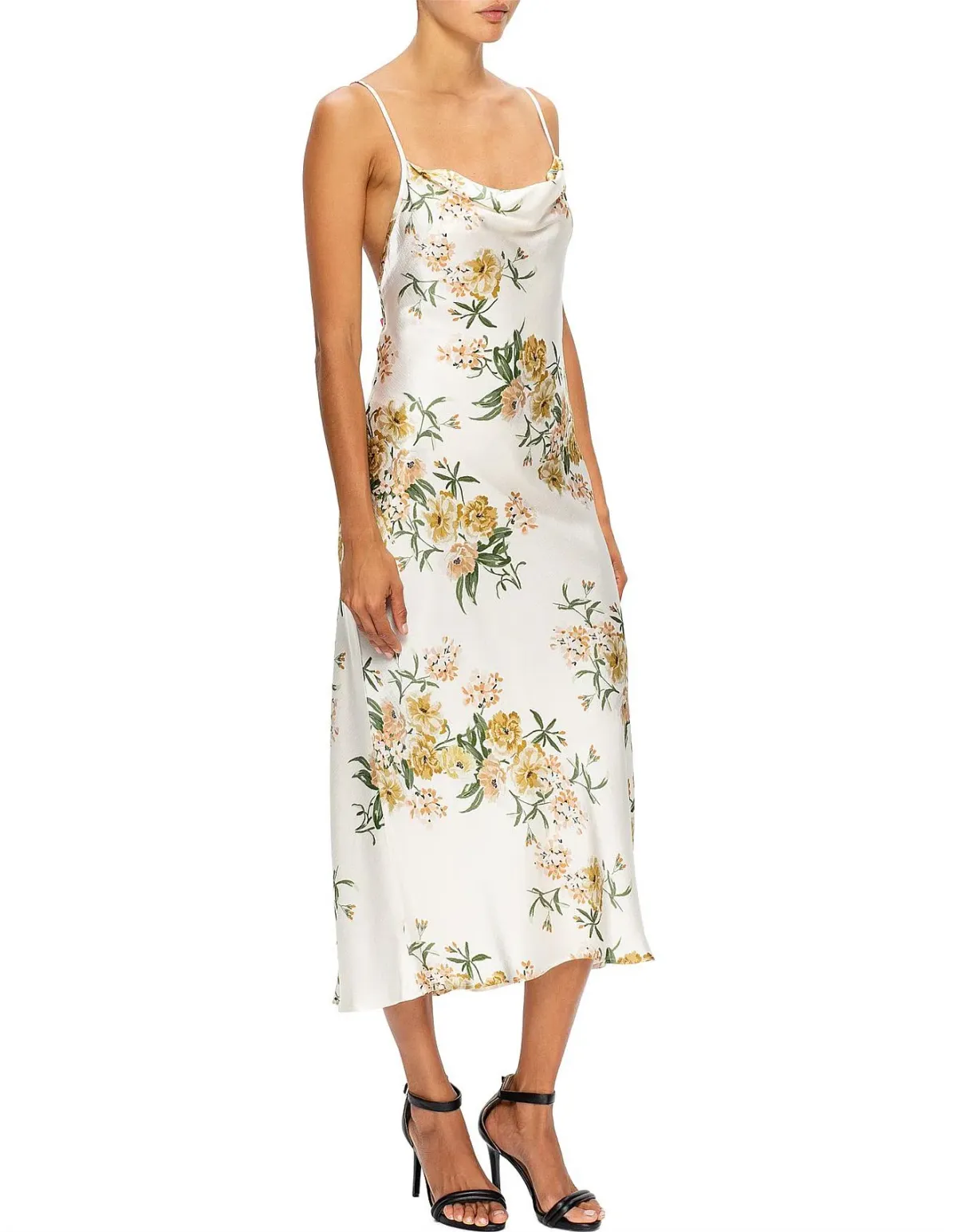 Bec & Bridge Louella Midi Dress Floral Size 8 - Image 2