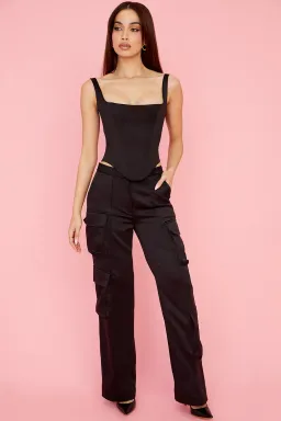 House of CB Rafa Corset Black Size M / AU 10 for rent on The Volte - image 1