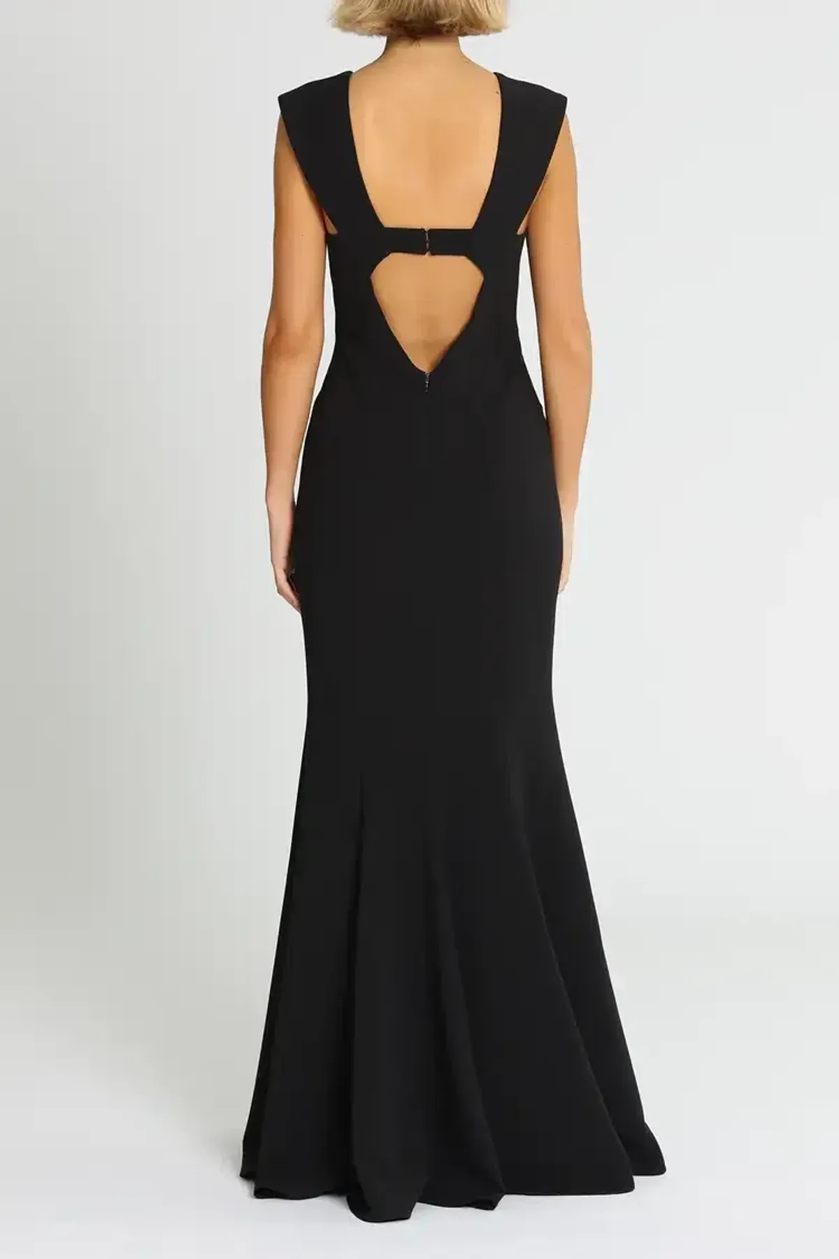 Jay Godfrey Victoria Light Gown in Black Size 14 - Image 3