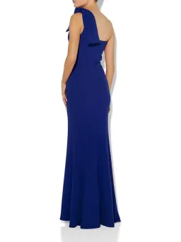Montique Ren Cobalt Gown Blue Size 12 for rent on The Volte - image 3