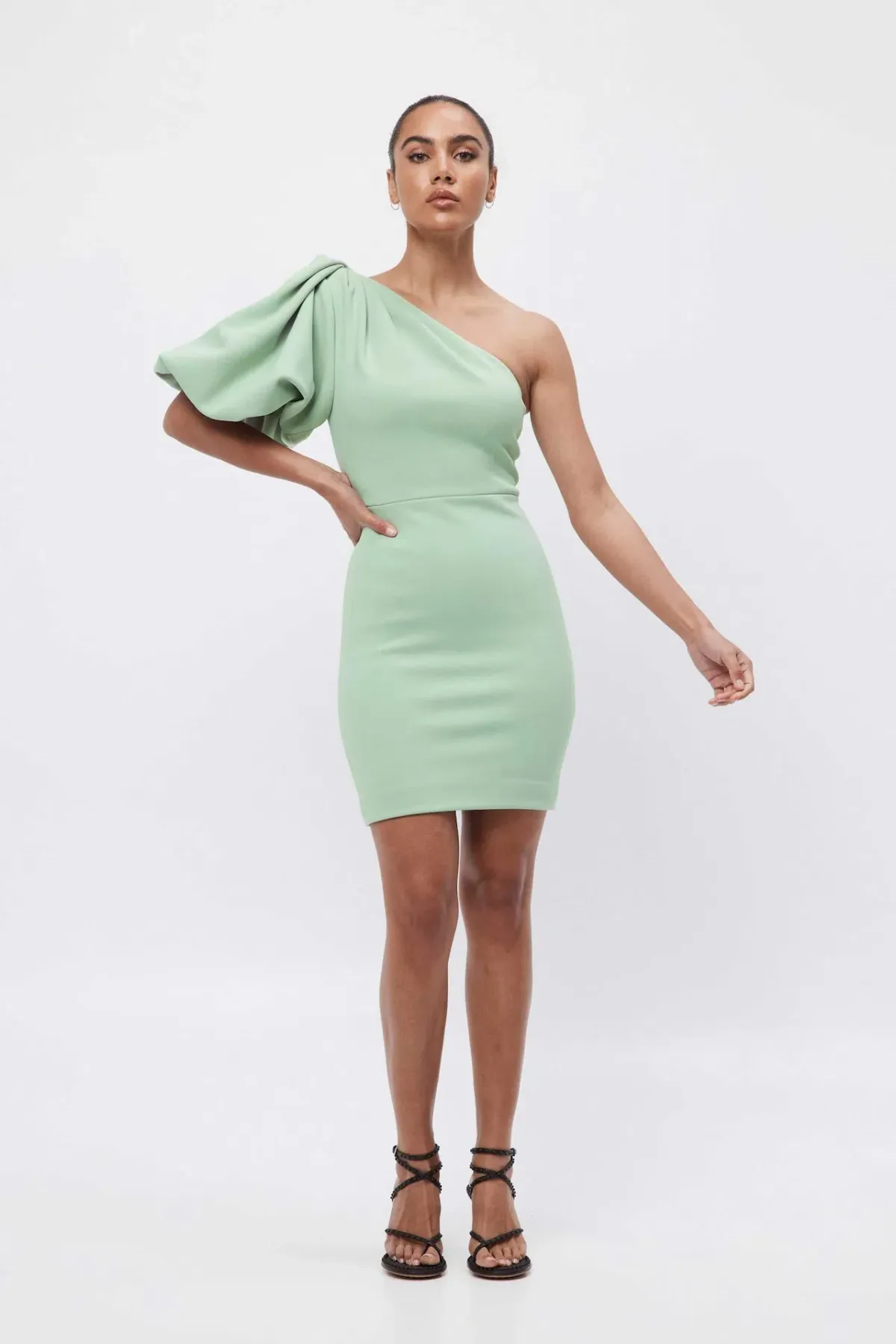 Mossman One Desire Mini Dress Spearmint Size 12 - Image 1