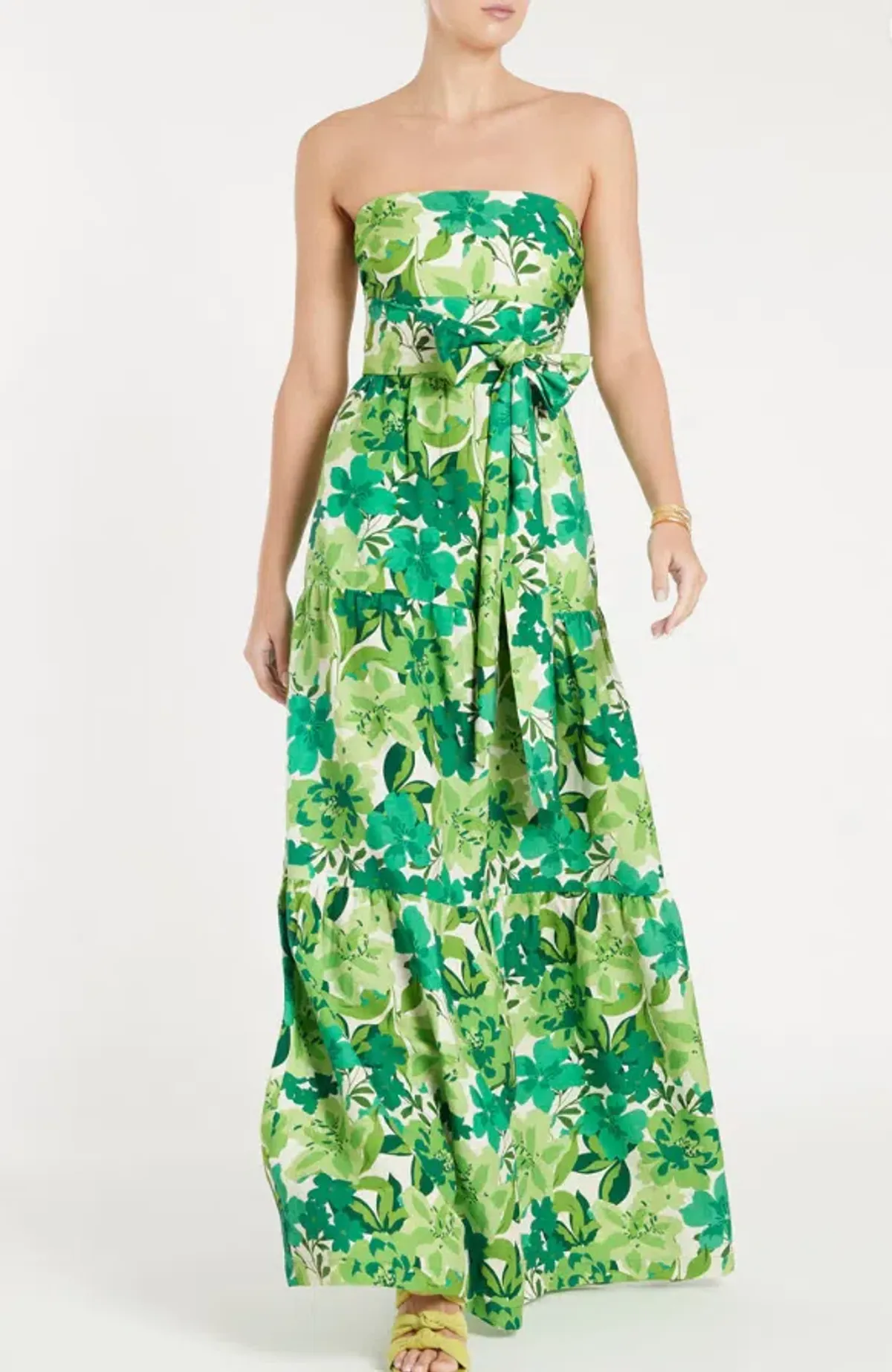 Rebecca Vallance Marguerita Maxi Dress Green Size 14 - Image 2
