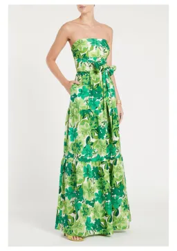 Rebecca Vallance Marguerita Maxi Dress Green Size 14 for rent on The Volte - image 1