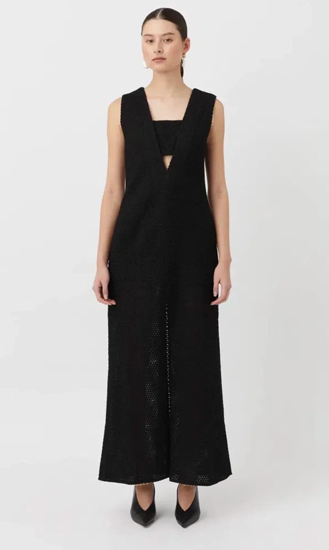 Camilla and Marc Adrien Dress in Black Size 8 for rent on The Volte - main image