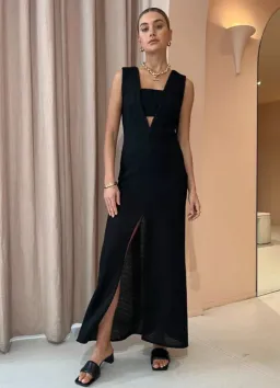 Camilla and Marc Adrien Dress in Black Size 8 for rent on The Volte - image 1