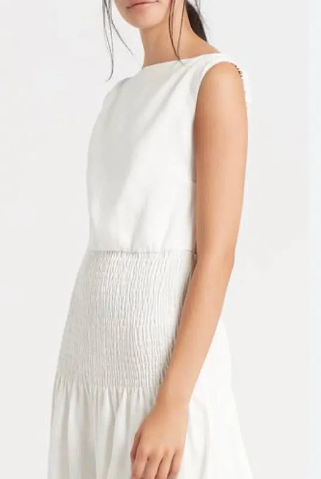 Sir The Label Lorena Maxi Dress White Size 0 / AU 6 for rent on The Volte - main image