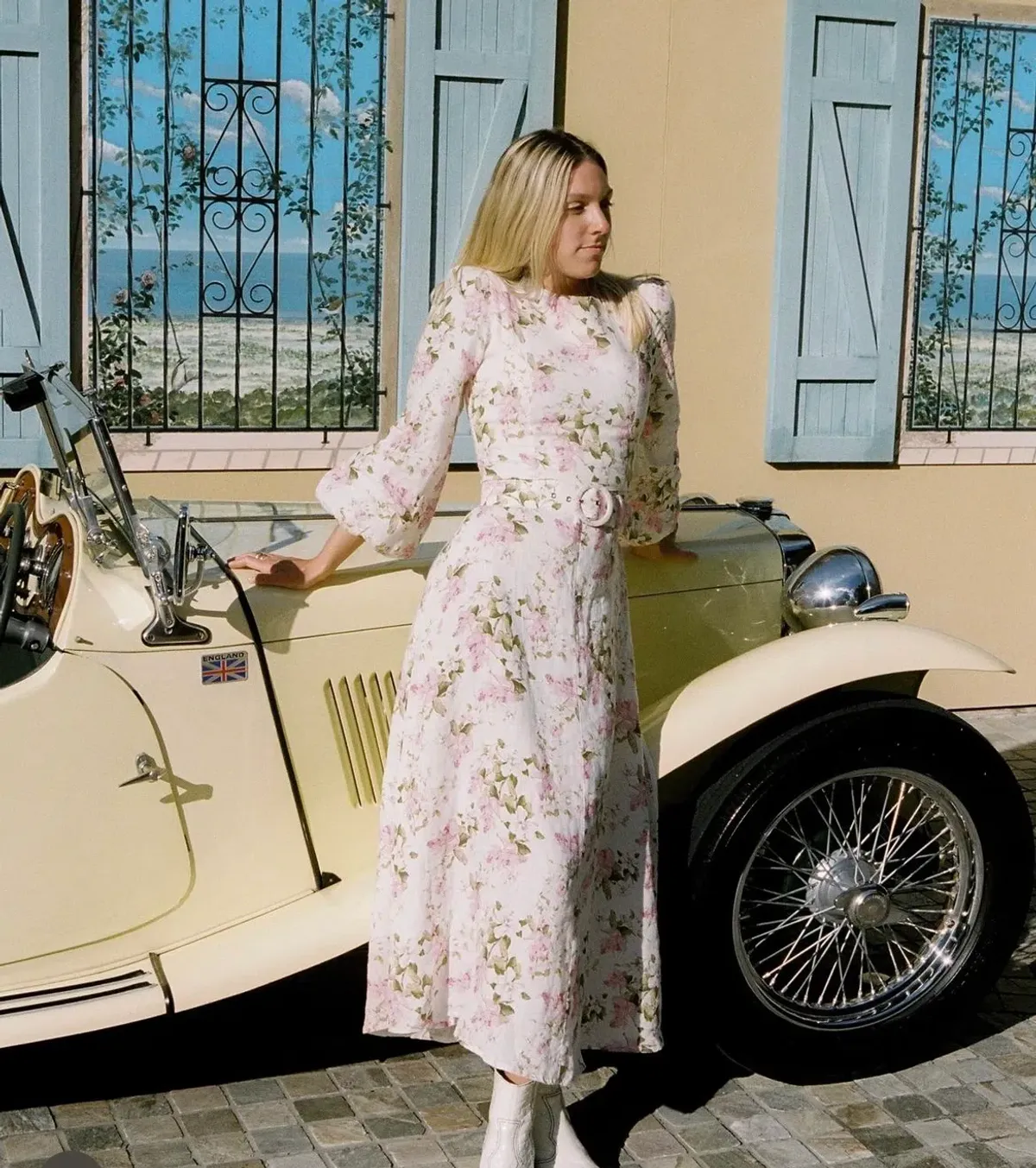 Palm Noosa Melrose Dress Floral Size 8 - Image 5