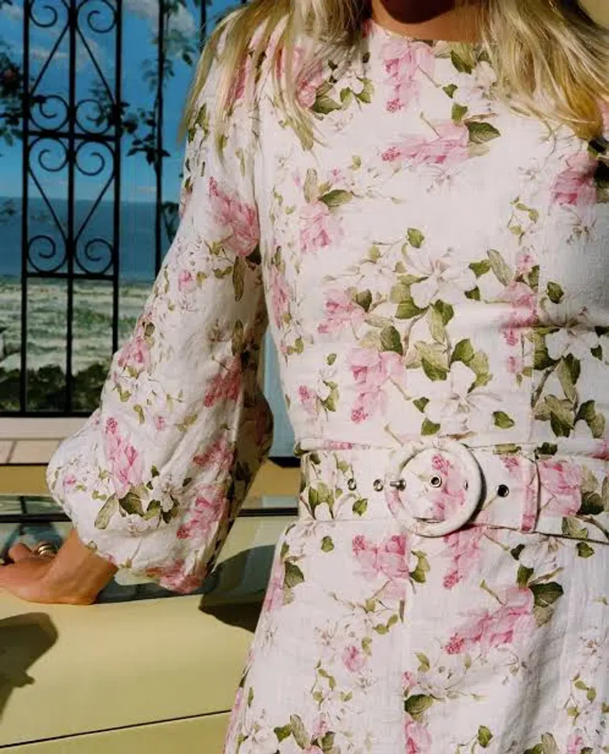 Palm Noosa Melrose Dress Floral Size 8 - Image 3