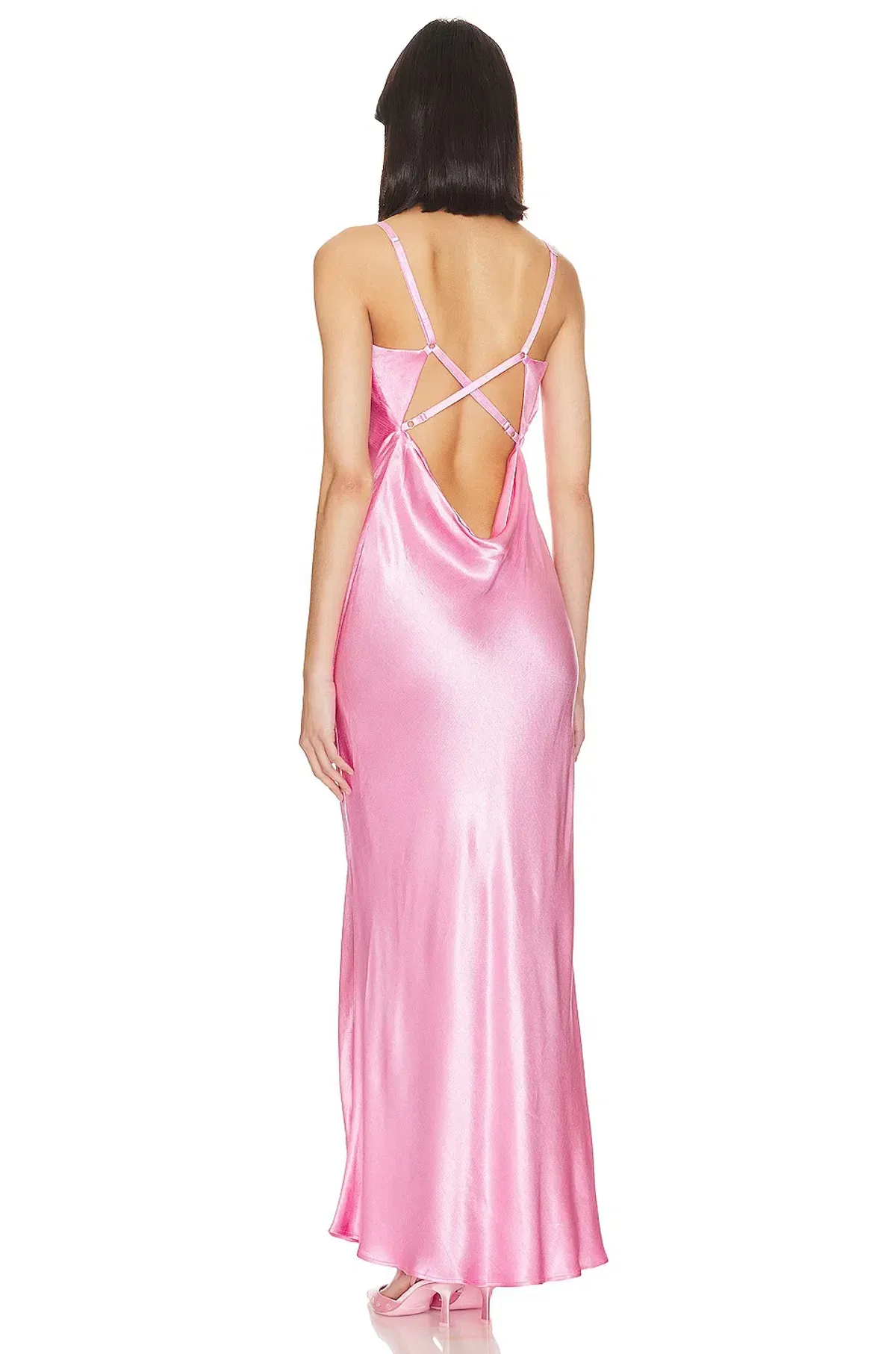 Bec & Bridge Mali Maxi Dress in Candy Pink Size 8 - Image 3
