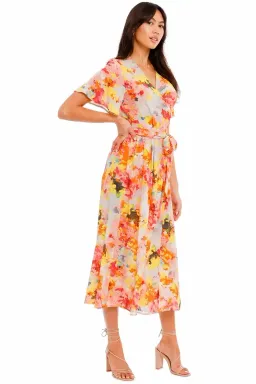 Kate Sylvester Meg Midi Dress in Sunshine Size 8 for rent on The Volte - image 6