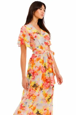 Kate Sylvester Meg Midi Dress in Sunshine Size 8 for rent on The Volte - image 5