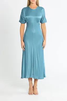 Kate Sylvester Aimee Maxi Dress Blue Size 12 for rent on The Volte - image 1