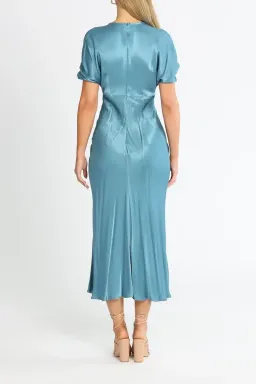 Kate Sylvester Aimee Maxi Dress Blue Size 6 for rent on The Volte - image 3