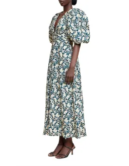 Acler Hamilton Midi Dress Floral for rent on The Volte - image 2