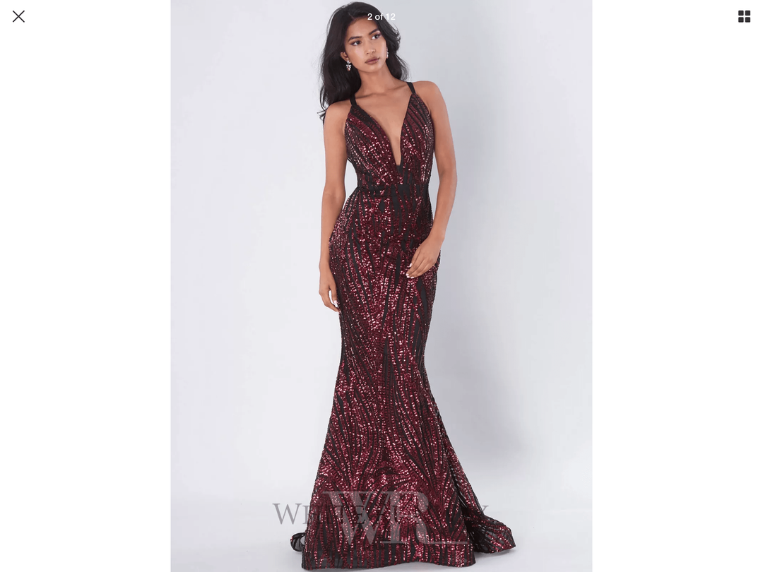 J’adore sequin gown size 10 for rent on The Volte - main image